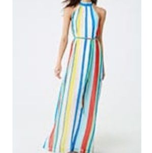 Multi colored maxi dress